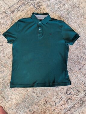 Tommy Hilfiger Dark Green Polo
